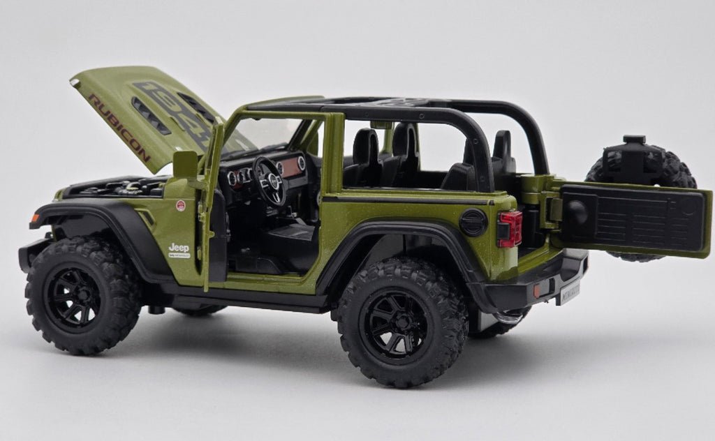 Jeep Wrangler Rubicon 1:24 diecast scale model car - Image 7