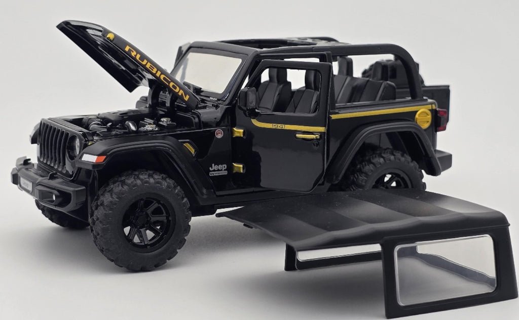 Jeep Wrangler Rubicon 1:24 diecast scale model car - Image 2