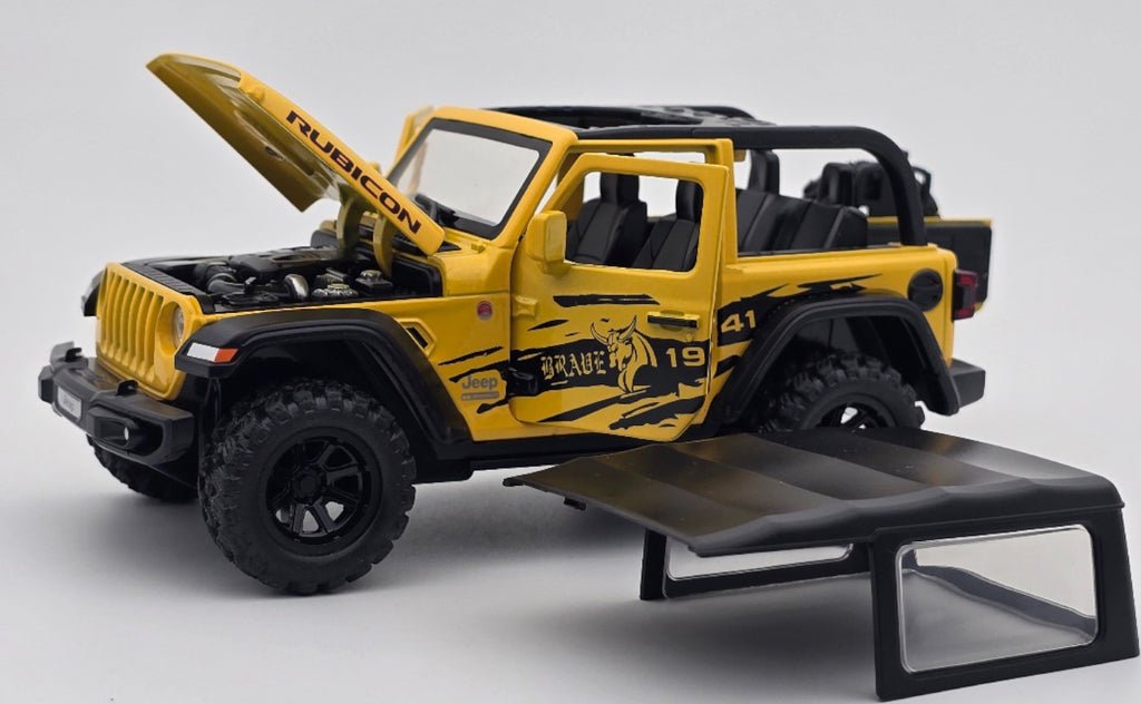 Jeep Wrangler Rubicon 1:24 diecast scale model car - Image 10