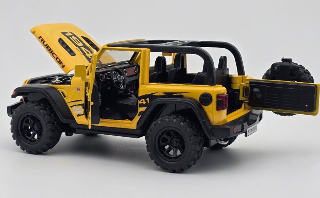 Jeep Wrangler Rubicon 1:24 diecast scale model car - Image 11