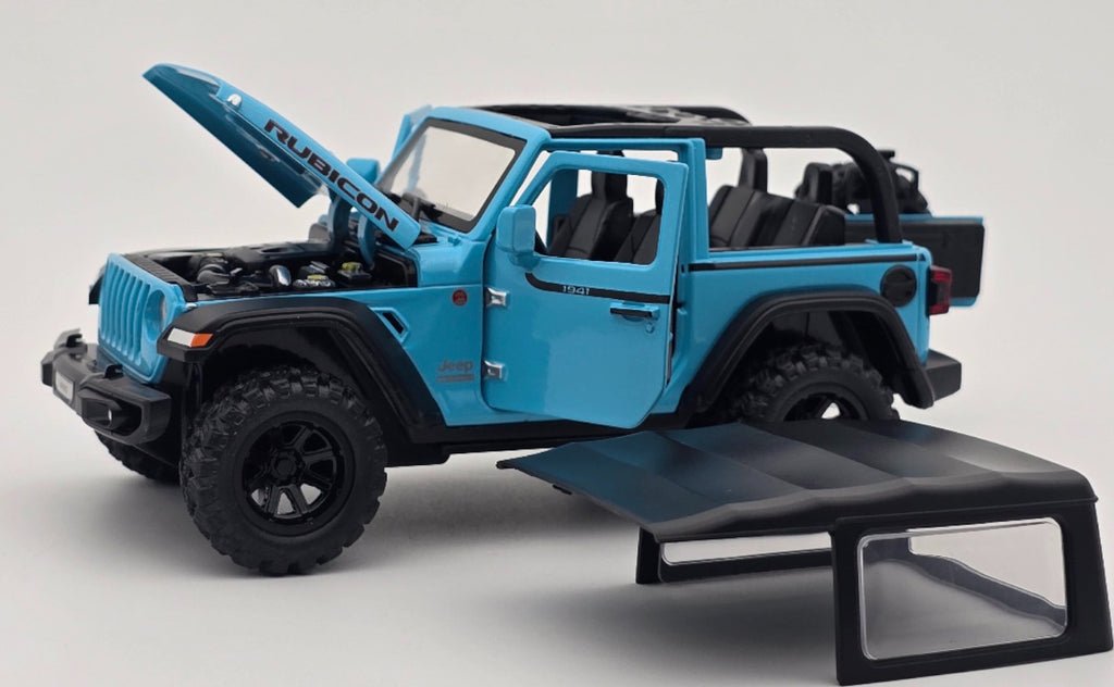 Jeep Wrangler Rubicon 1:24 diecast scale model car - Image 14