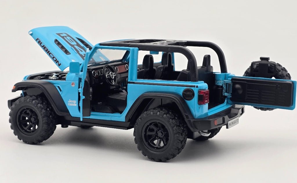 Jeep Wrangler Rubicon 1:24 diecast scale model car - Image 15