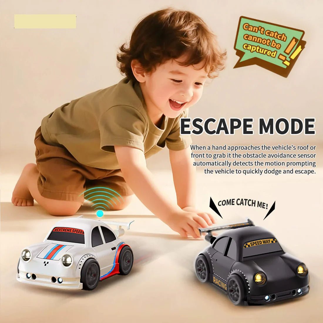 RC Car with Motion Sensor - Smart Escape and Follow Me (25th dispatch) - Image 4