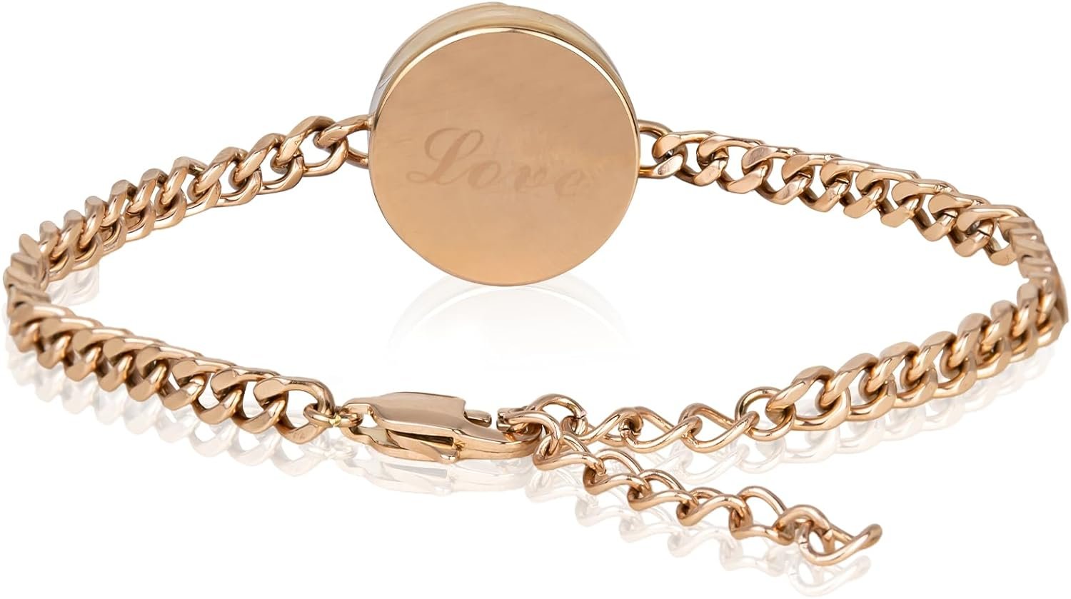 Dacida Long Distance Touch Bracelets,Couples Bracelets, Remote Smart Matching Couples Bracelet for Couples Suitable for Long Distance Relationship Girlfriend Boyfriend Passing on Love and Miss Gifts - Image 23