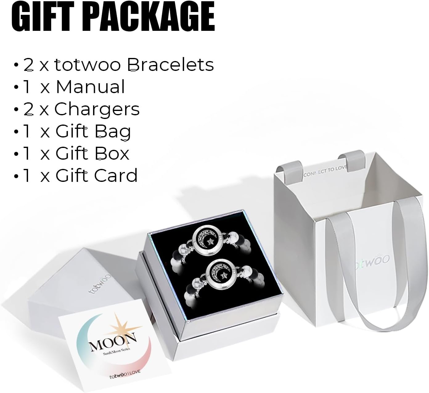 Dacida Long Distance Touch Bracelets for Couples, Vibration & Light up for Love Couples Bracelets | Long Distance Relationship Gifts for Girlfriend Bluetooth Pairing Jewelry - Image 31