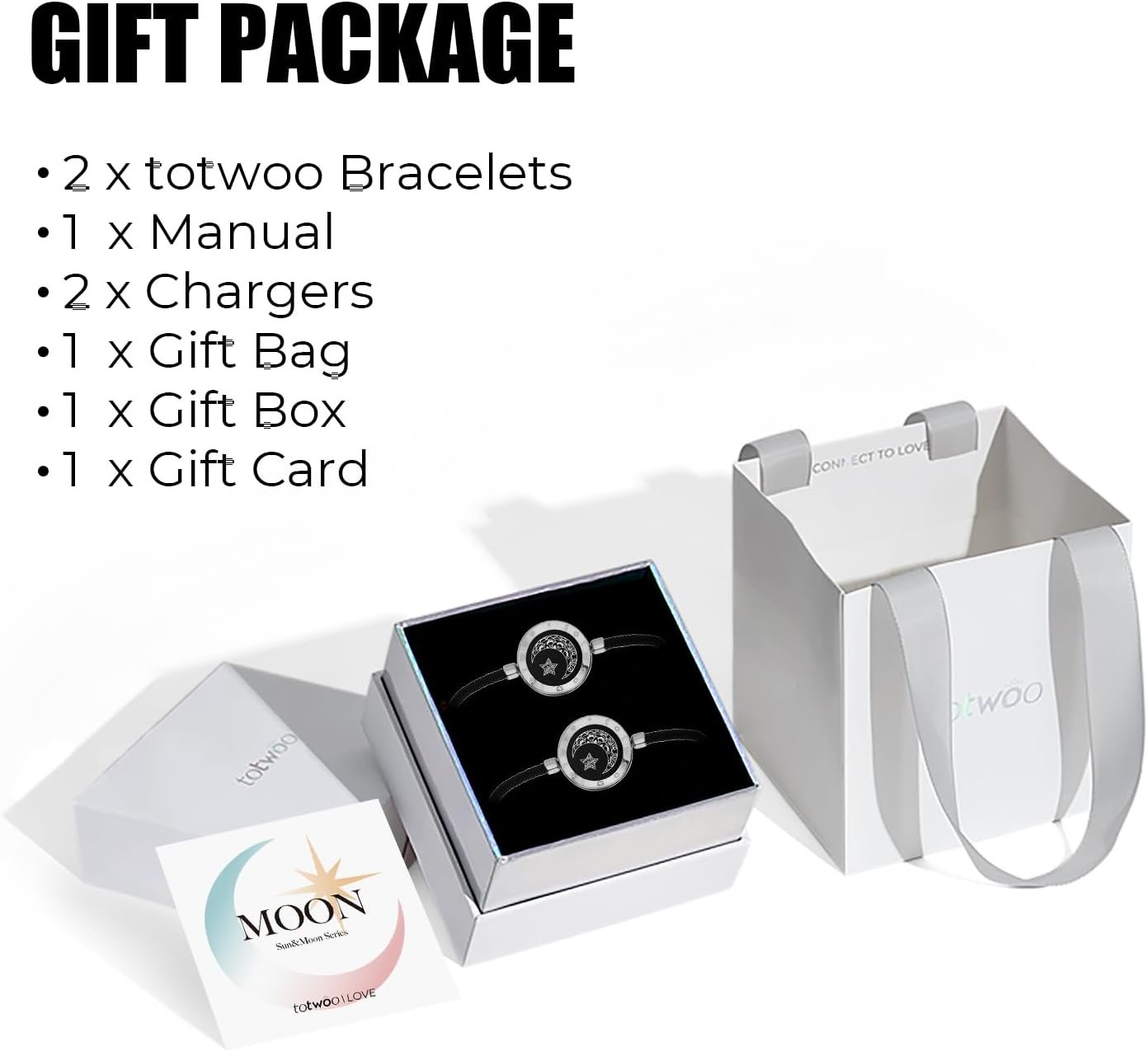Dacida Long Distance Touch Bracelets for Couples, Vibration & Light up for Love Couples Bracelets | Long Distance Relationship Gifts for Girlfriend Bluetooth Pairing Jewelry - Image 25