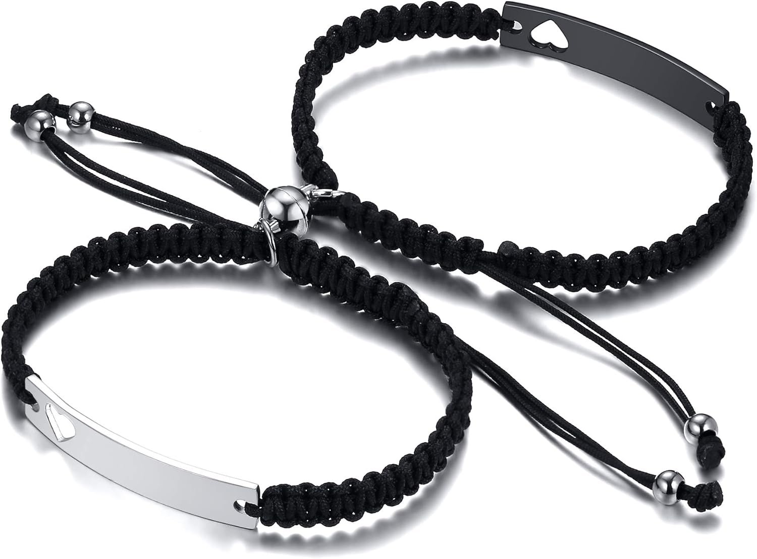 Dacida Matching Couples Bracelets for Women Men Long Distance Bracelets for Couples His Hers Bracelets Relationship Bracelets Anniversary Christmas Birthday Gifts - Image 32