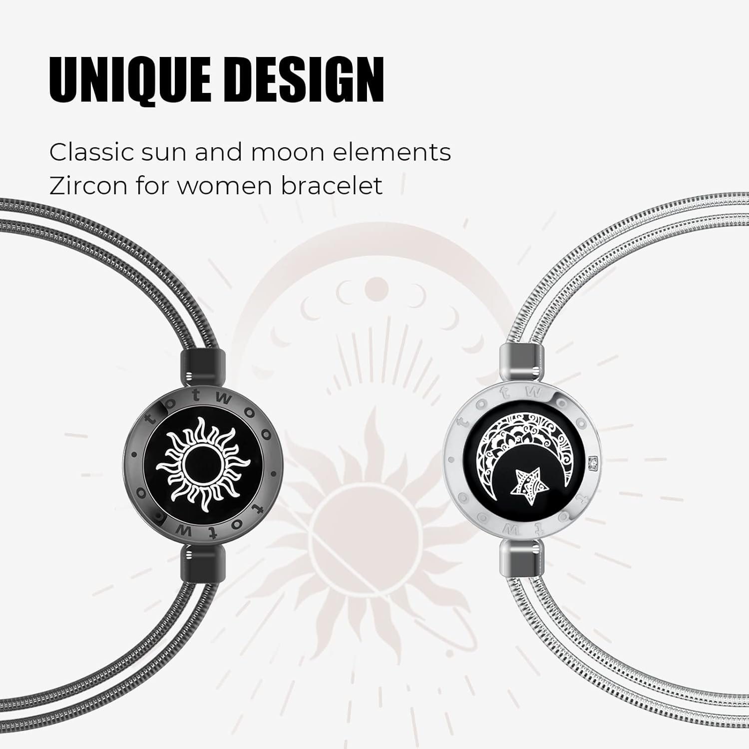Dacida Long Distance Touch Bracelets for Couples, Vibration & Light up for Love Couples Bracelets | Long Distance Relationship Gifts for Girlfriend Bluetooth Pairing Jewelry - Image 16