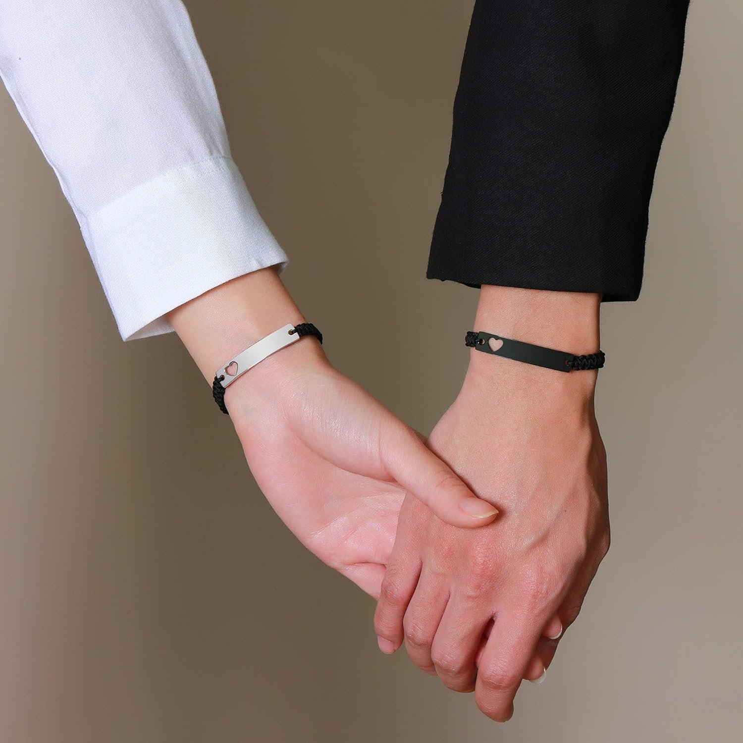 Dacida Matching Couples Bracelets for Women Men Long Distance Bracelets for Couples His Hers Bracelets Relationship Bracelets Anniversary Christmas Birthday Gifts - Image 35