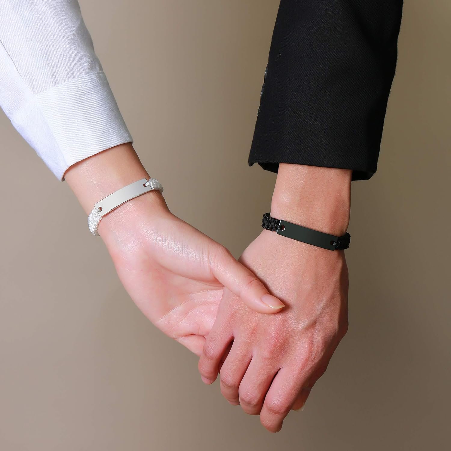 Dacida Matching Couples Bracelets for Women Men Long Distance Bracelets for Couples His Hers Bracelets Relationship Bracelets Anniversary Christmas Birthday Gifts - Image 18