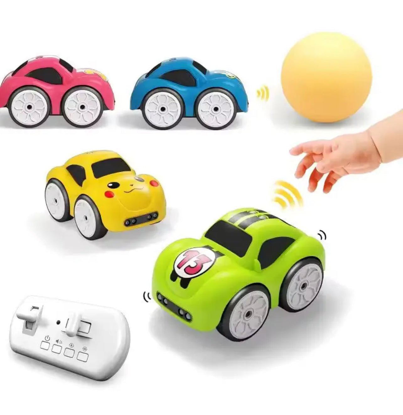 Mini RC car with Magic Intelligence Sensor Follow Me Remote Controlled Car - Image 8