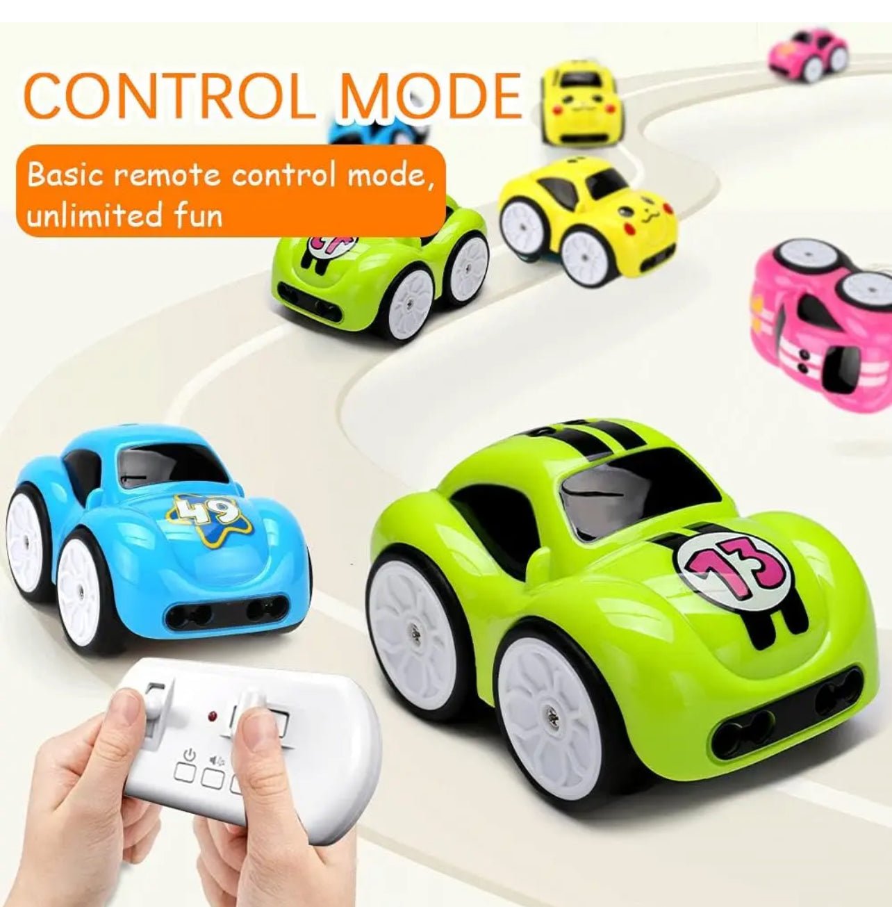 Mini RC car with Magic Intelligence Sensor Follow Me Remote Controlled Car - Image 3
