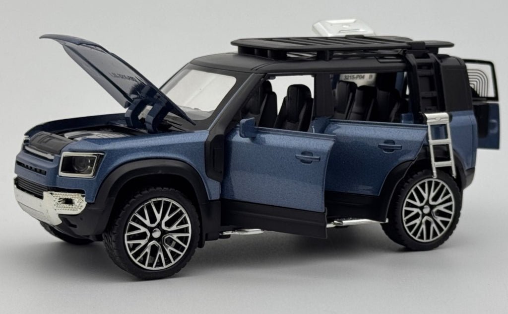 Land Rover Defender 110 1:24 diecast Scale Model car | Assorted Colors - Image 9