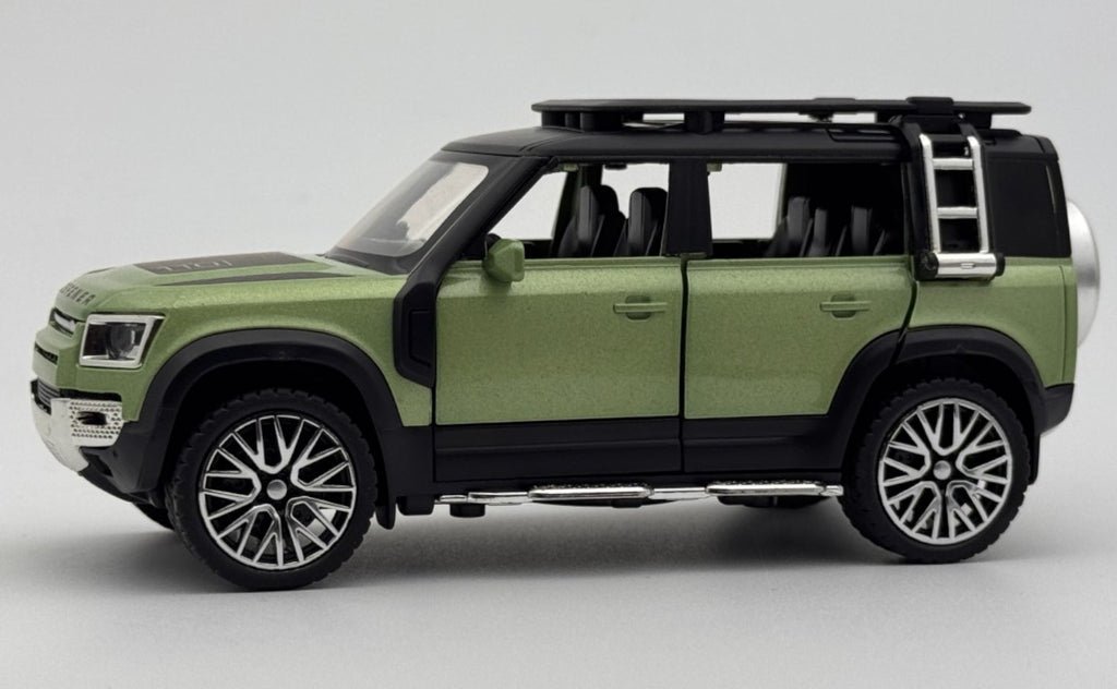 Land Rover Defender 110 1:24 diecast Scale Model car | Assorted Colors - Image 4