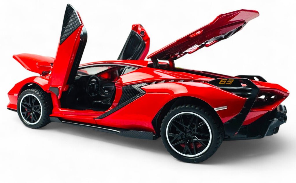 Lamborghini Sian 1:24 diecast scale model car collectible | Assorted Colors - Image 19