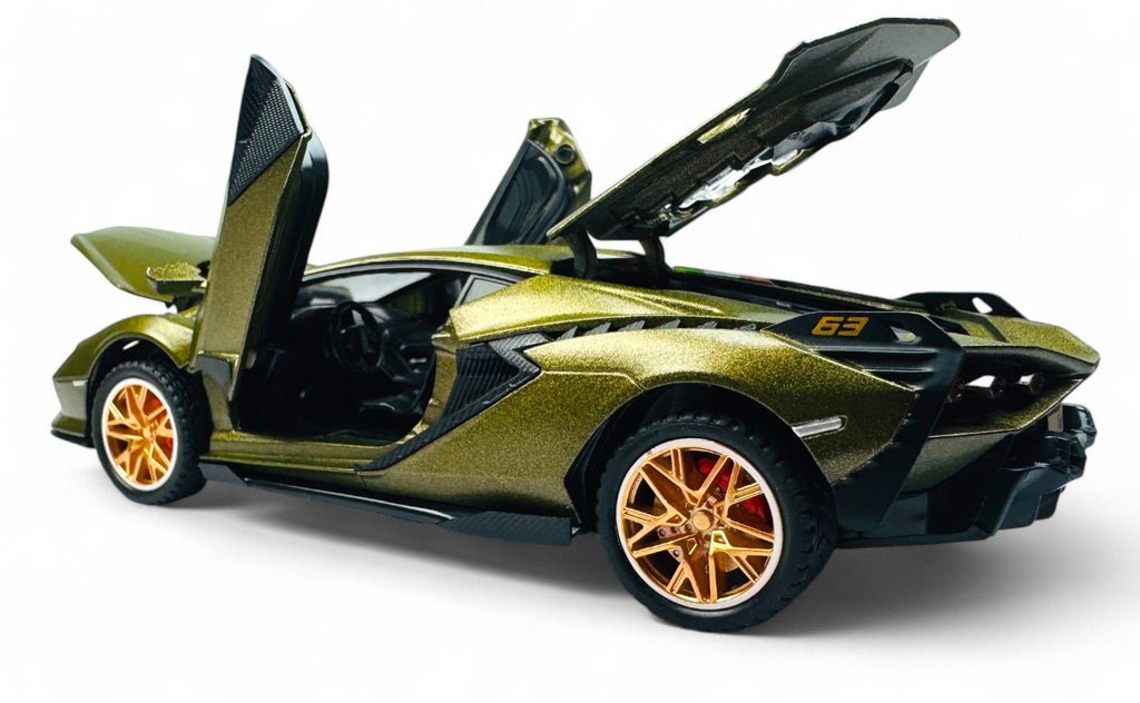 Lamborghini Sian 1:24 diecast scale model car collectible | Assorted Colors - Image 8