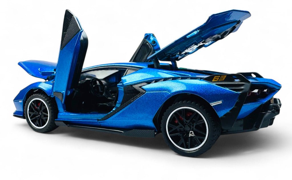 Lamborghini Sian 1:24 diecast scale model car collectible | Assorted Colors - Image 13