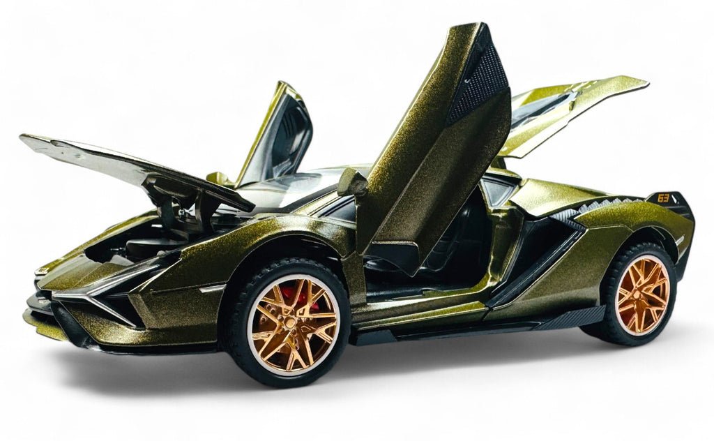 Lamborghini Sian 1:24 diecast scale model car collectible | Assorted Colors - Image 7