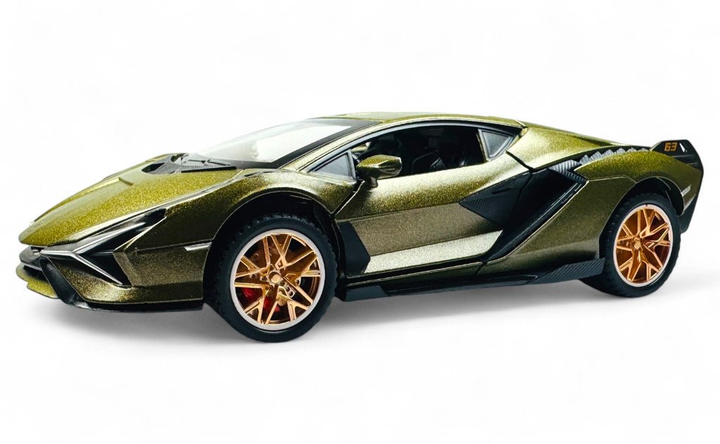 Lamborghini Sian 1:24 diecast scale model car collectible | Assorted Colors - Image 6