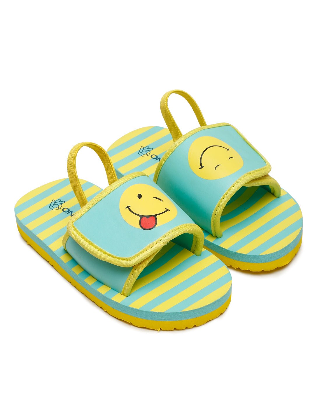 Smileys Sliders/Flipflops With Adjustable Strap & Back Support (Unisex) - Image 3