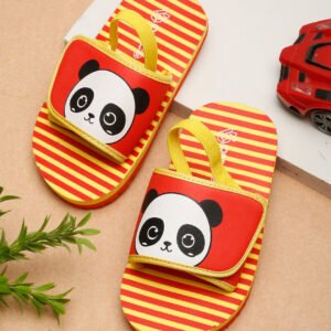 Panda Sliders/Flipflops With Adjustable Strap & Back Support (Boys)