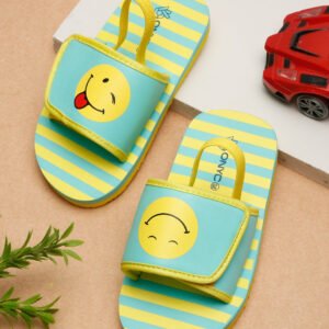 Smileys Sliders/Flipflops With Adjustable Strap & Back Support (Unisex)