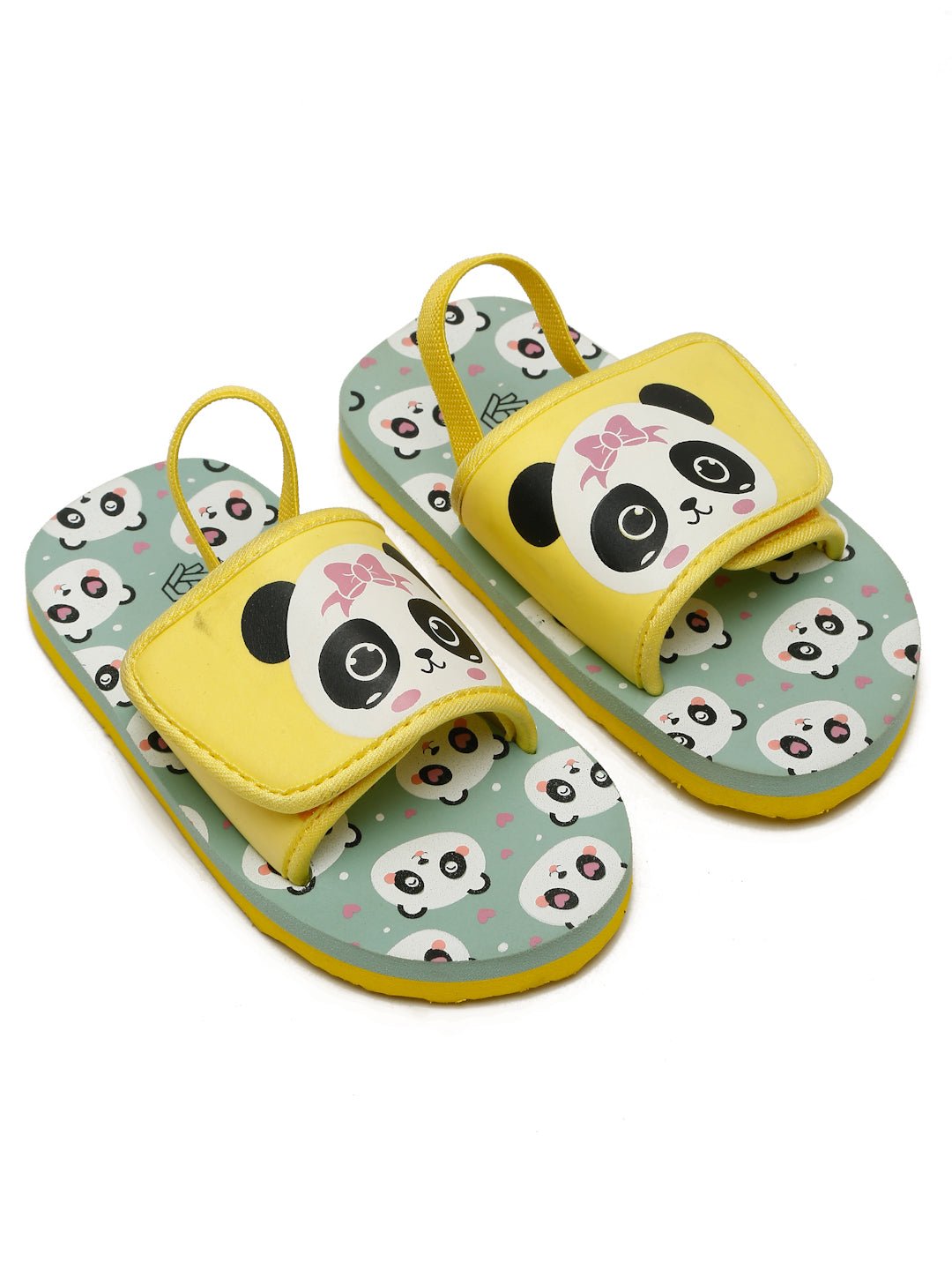 Panda Sliders/Flipflops With Adjustable Strap & Back Support (Girls) - Image 4