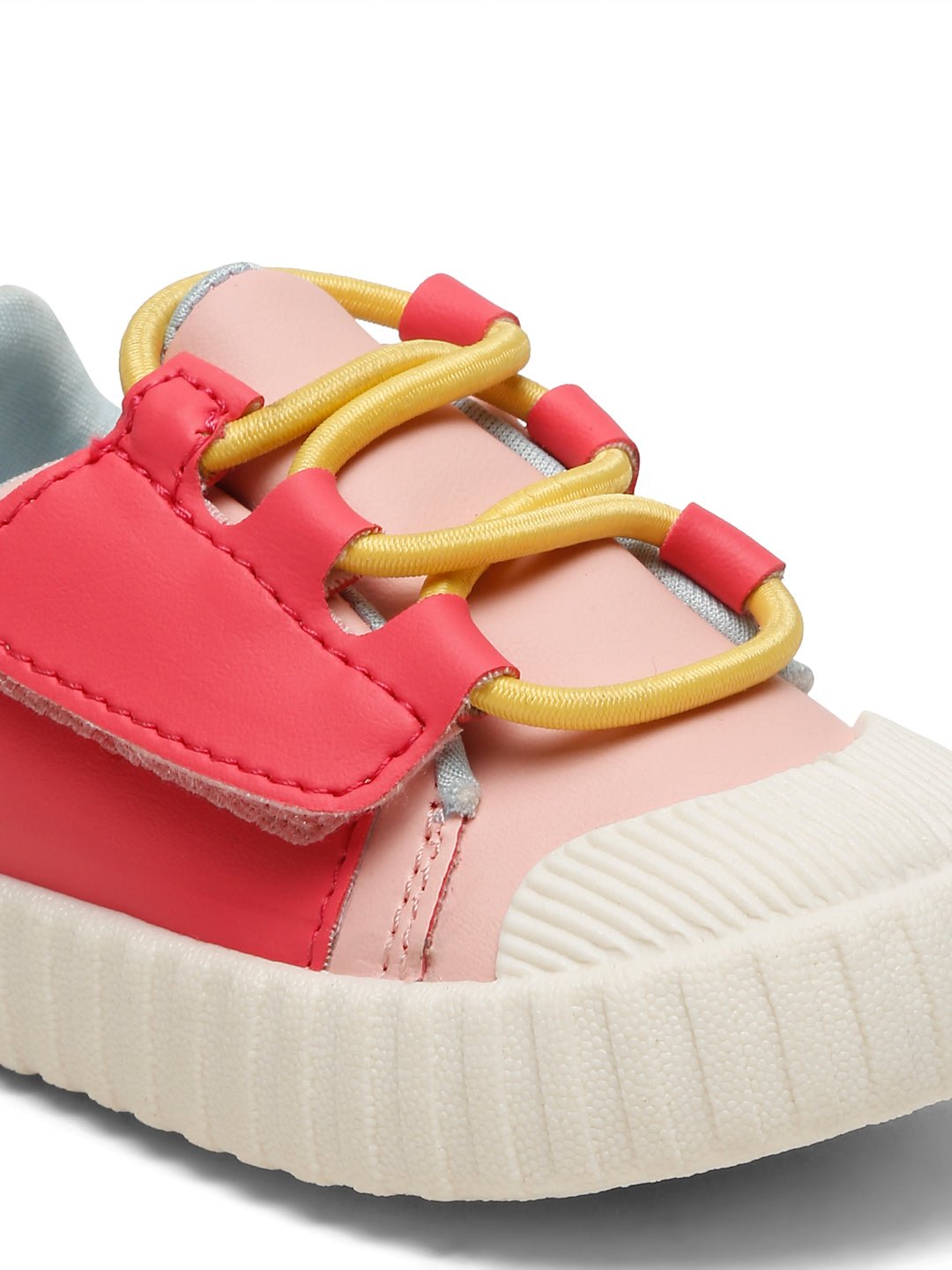 POCO Toddlers' Comfortable & LightWeight Lace-Free Sneakers- Pink (Girls) - Image 2