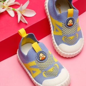 Ducky Toddlers' First Step Shoes - Sky Blue & Yellow (Unisex)
