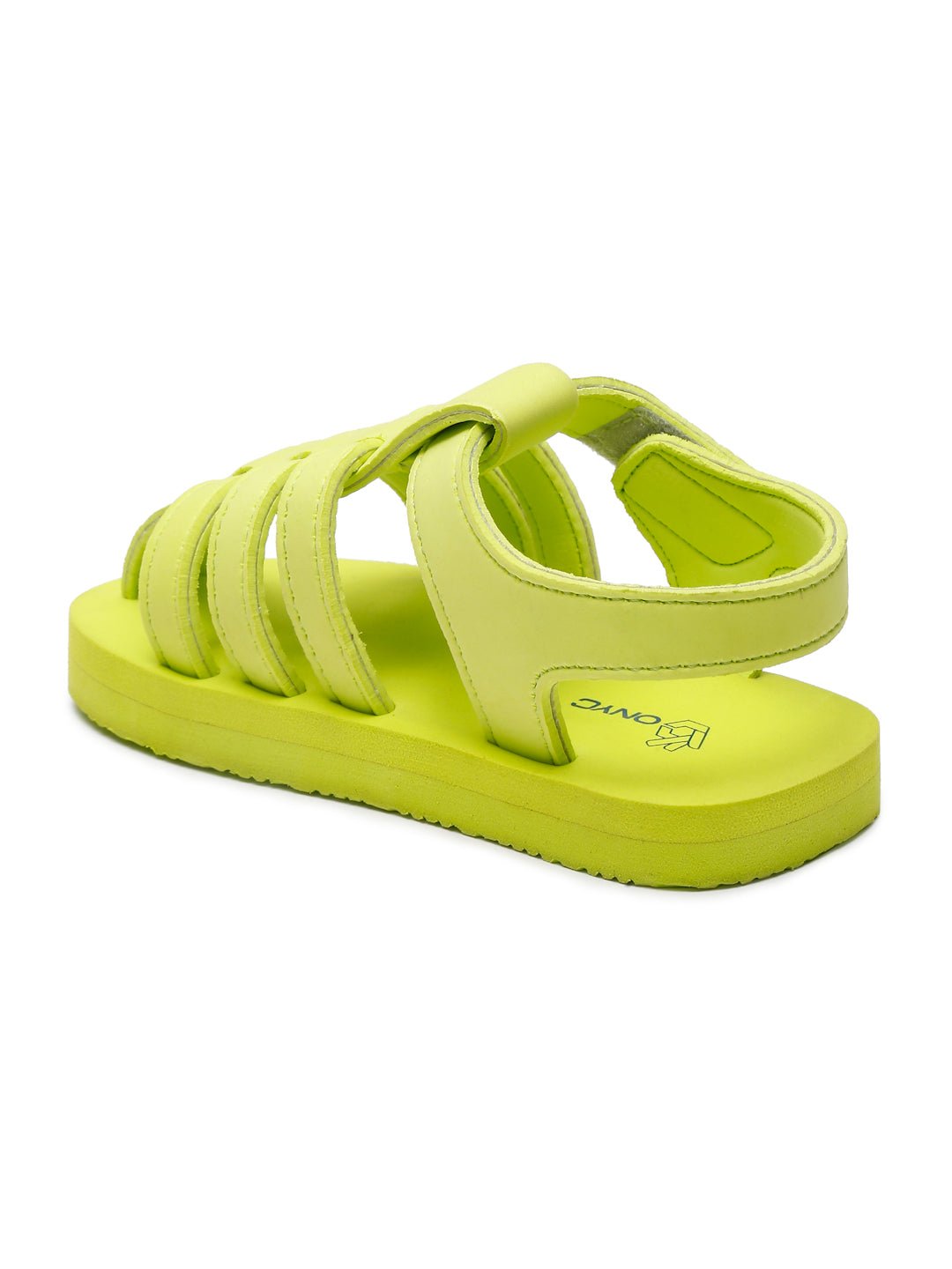 Tooti Frooti Kids Sandals (Lime Green), Unisex - Image 5