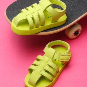 Tooti Frooti Kids Sandals (Lime Green), Unisex