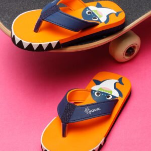 Premium Shark V-Shape Flip-flops With Foxing (Unisex)