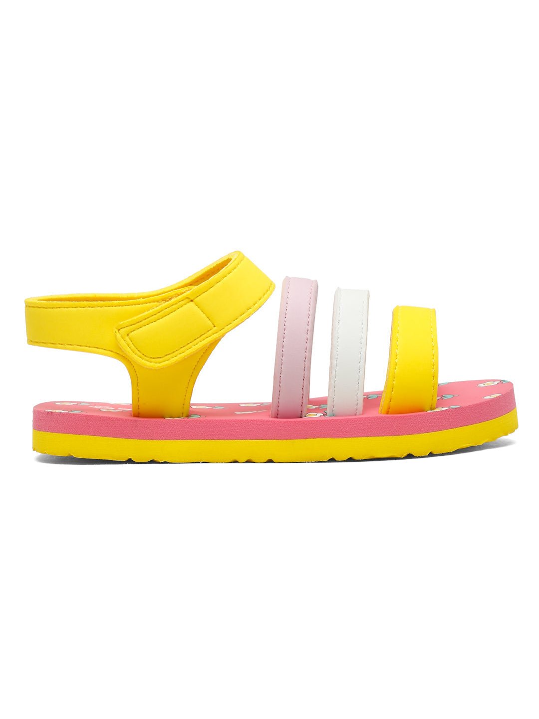 Premium Blossom Flower Sandals - Pink (Girls) - Image 4