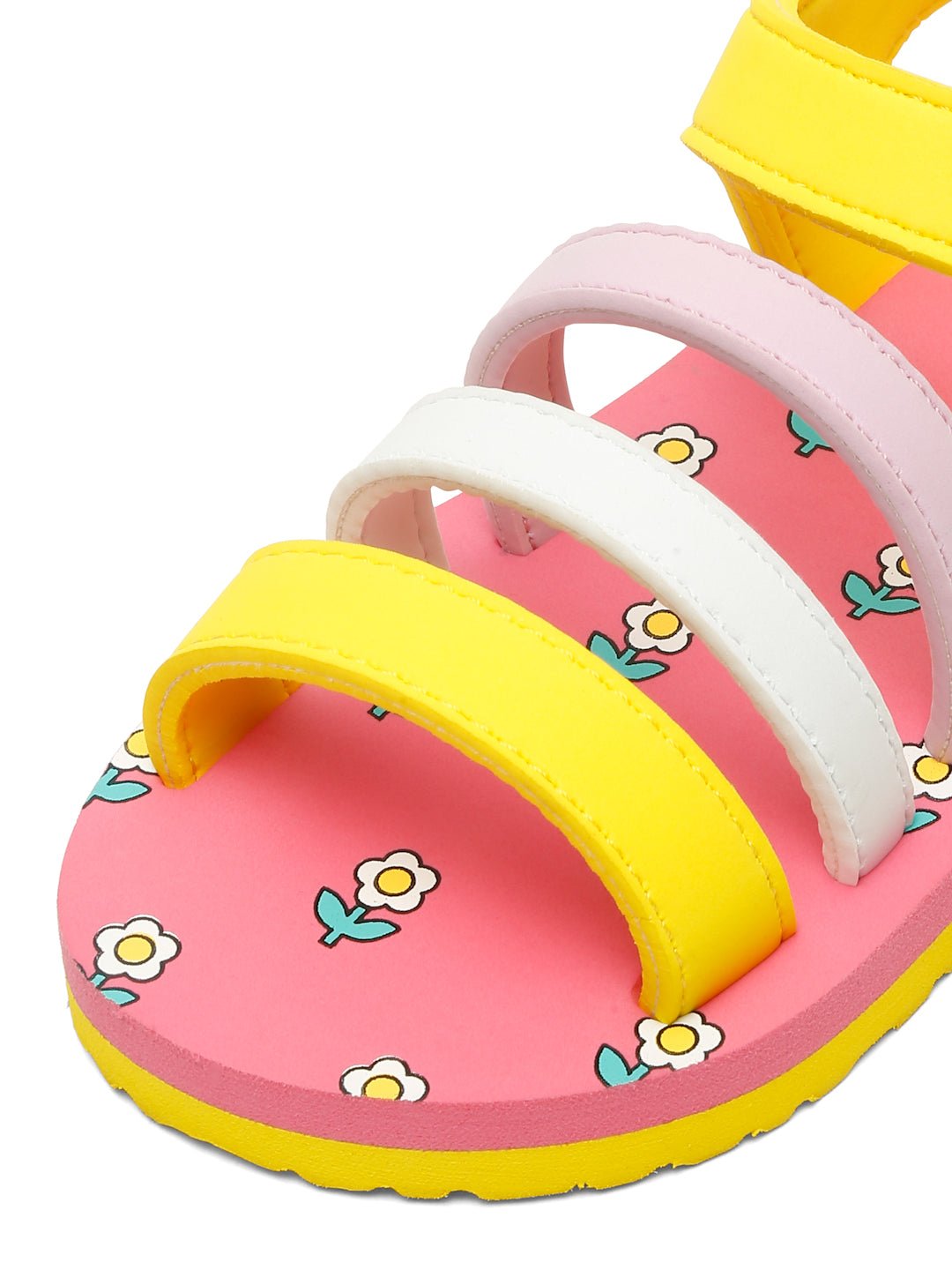 Premium Blossom Flower Sandals - Pink (Girls) - Image 2