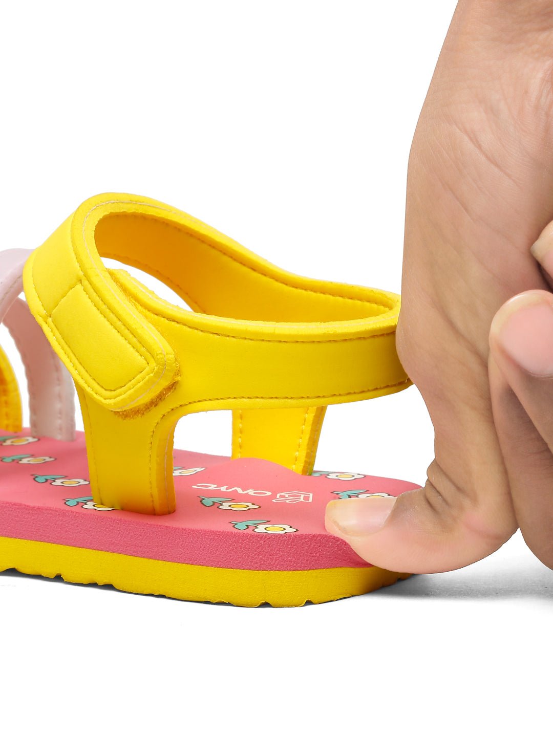 Premium Blossom Flower Sandals - Pink (Girls) - Image 6
