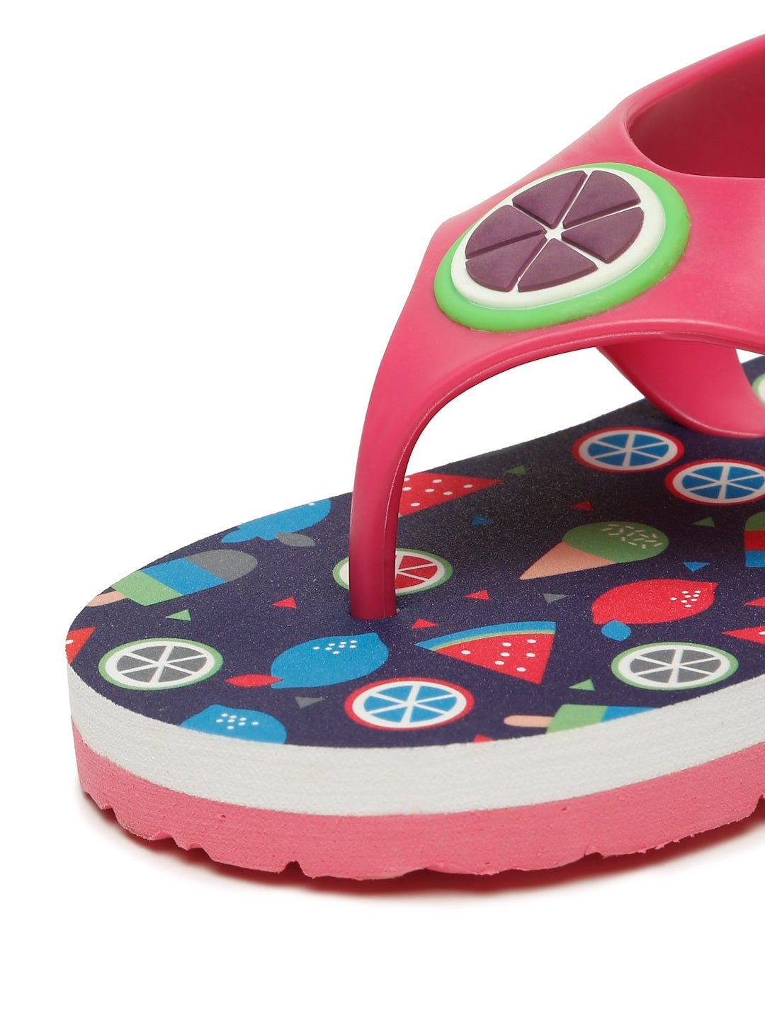Premium Watermelon Candy Flip-flops - Pink (Girls) - Image 2