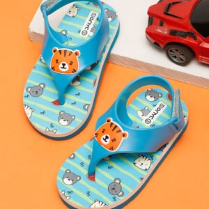 Premium Tiger Candy Flip-flops -  Sky Blue (Boys)