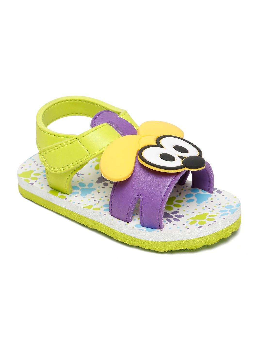Premium Puppy Artistic Sandals - Lime Green (Unisex) - Image 4