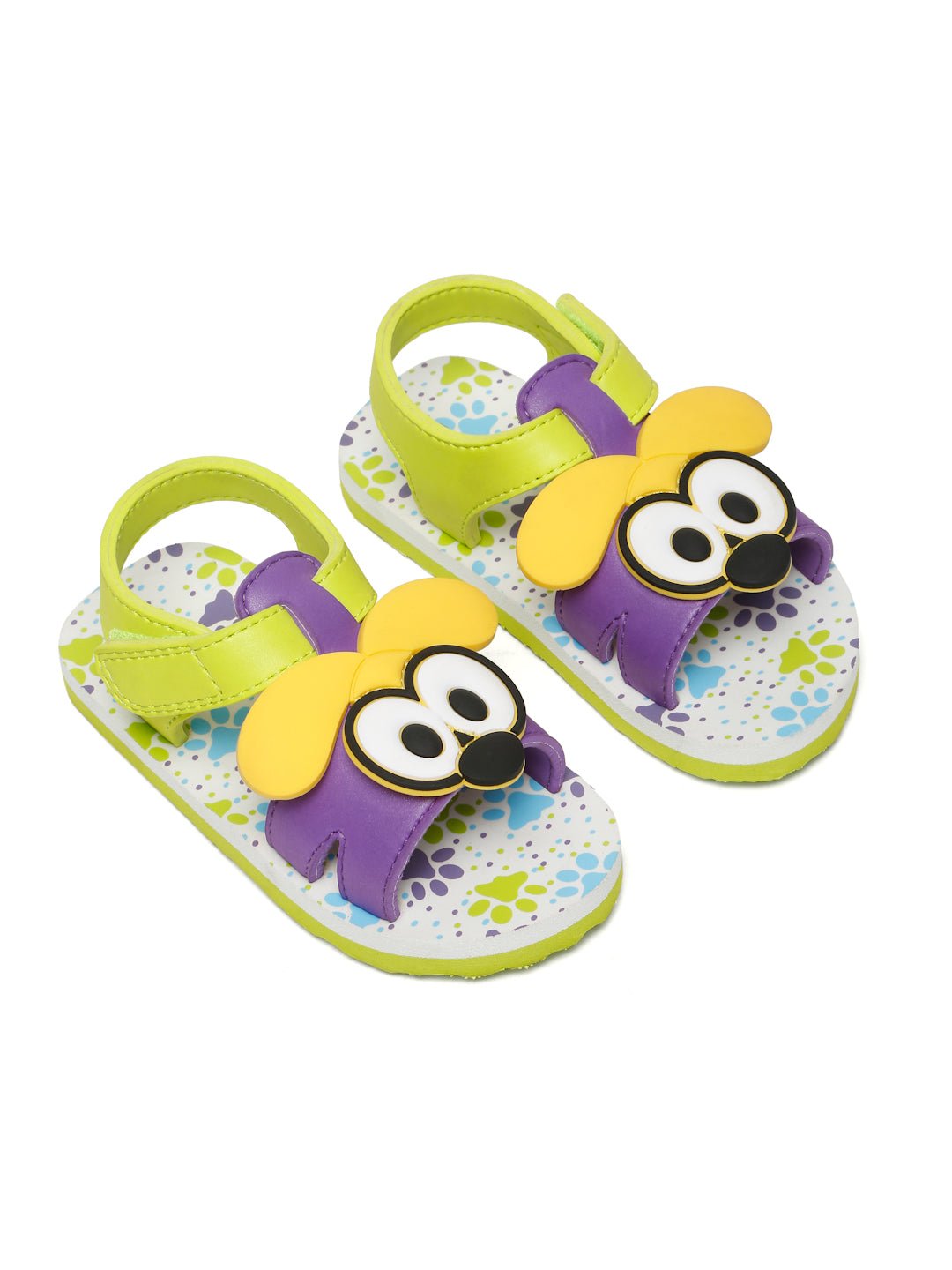 Premium Puppy Artistic Sandals - Lime Green (Unisex) - Image 3