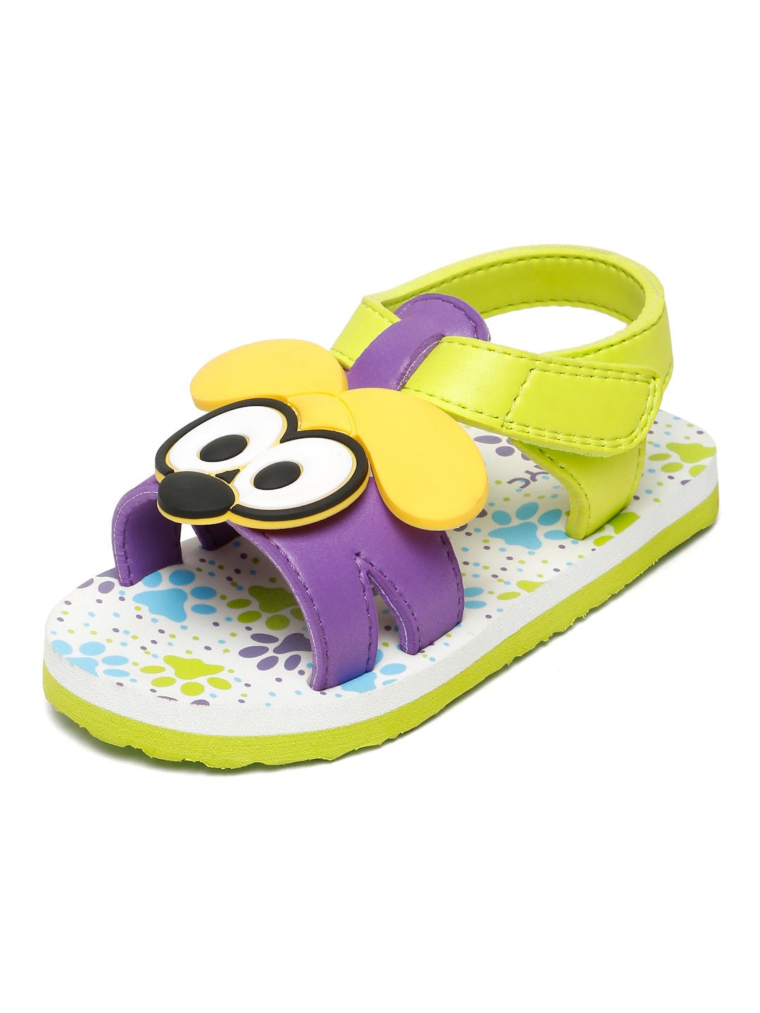 Premium Puppy Artistic Sandals - Lime Green (Unisex) - Image 5
