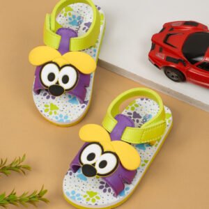 Premium Puppy Artistic Sandals - Lime Green (Unisex)