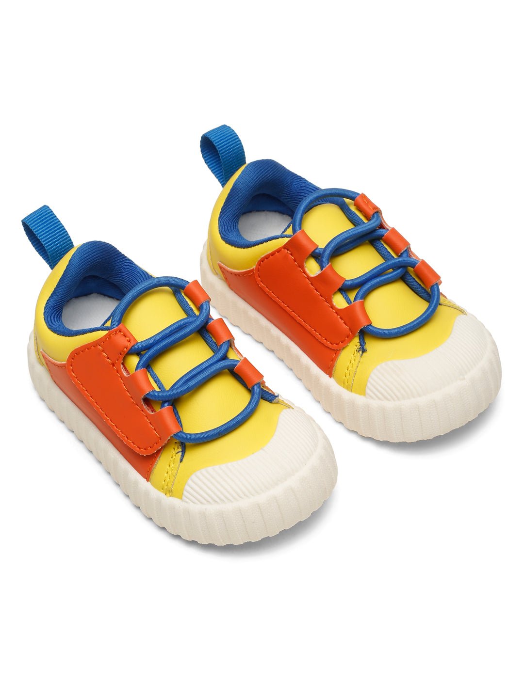 POCO Toddlers' Comfortable & LightWeight Lace-Free Sneakers - Yellow (Boys) - Image 4