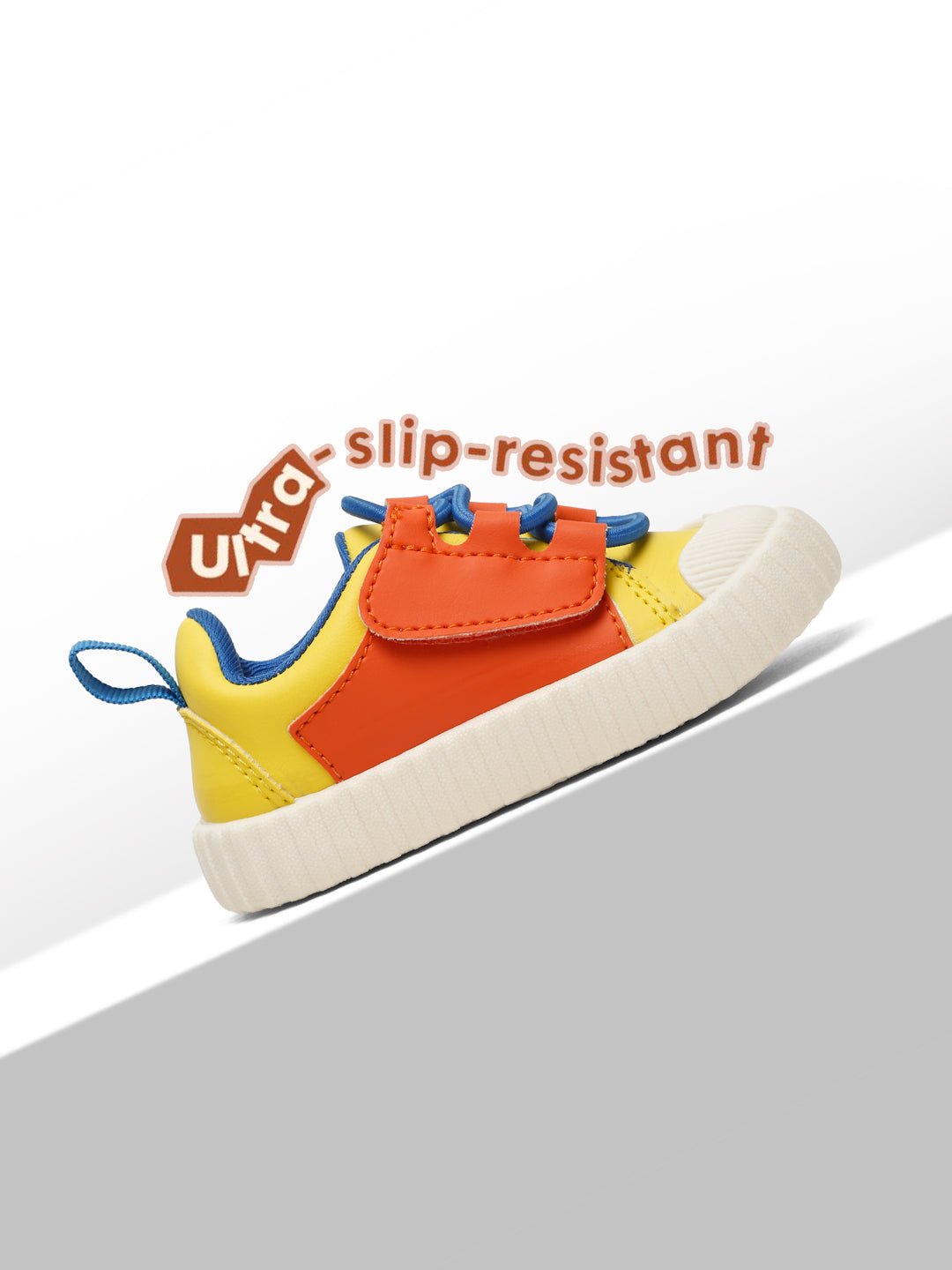 POCO Toddlers' Comfortable & LightWeight Lace-Free Sneakers - Yellow (Boys) - Image 7