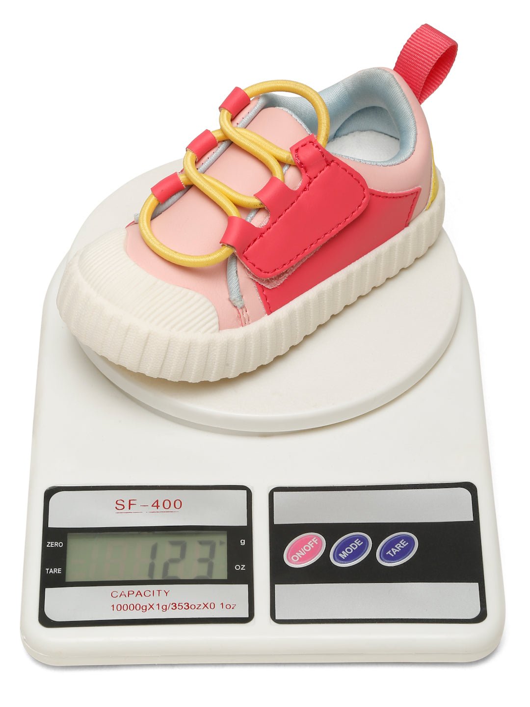 POCO Toddlers' Comfortable & LightWeight Lace-Free Sneakers- Pink (Girls) - Image 7