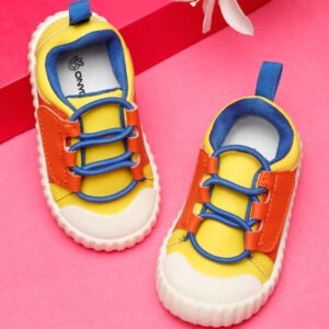 POCO Toddlers' Comfortable & LightWeight Lace-Free Sneakers - Yellow (Boys)