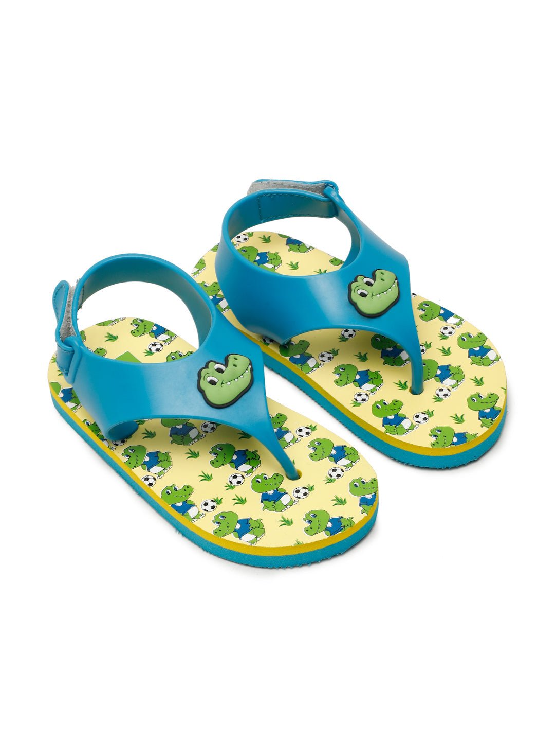 Premium Crocodile Jellies Flip-flops - Sky Blue (Unisex) - Image 3