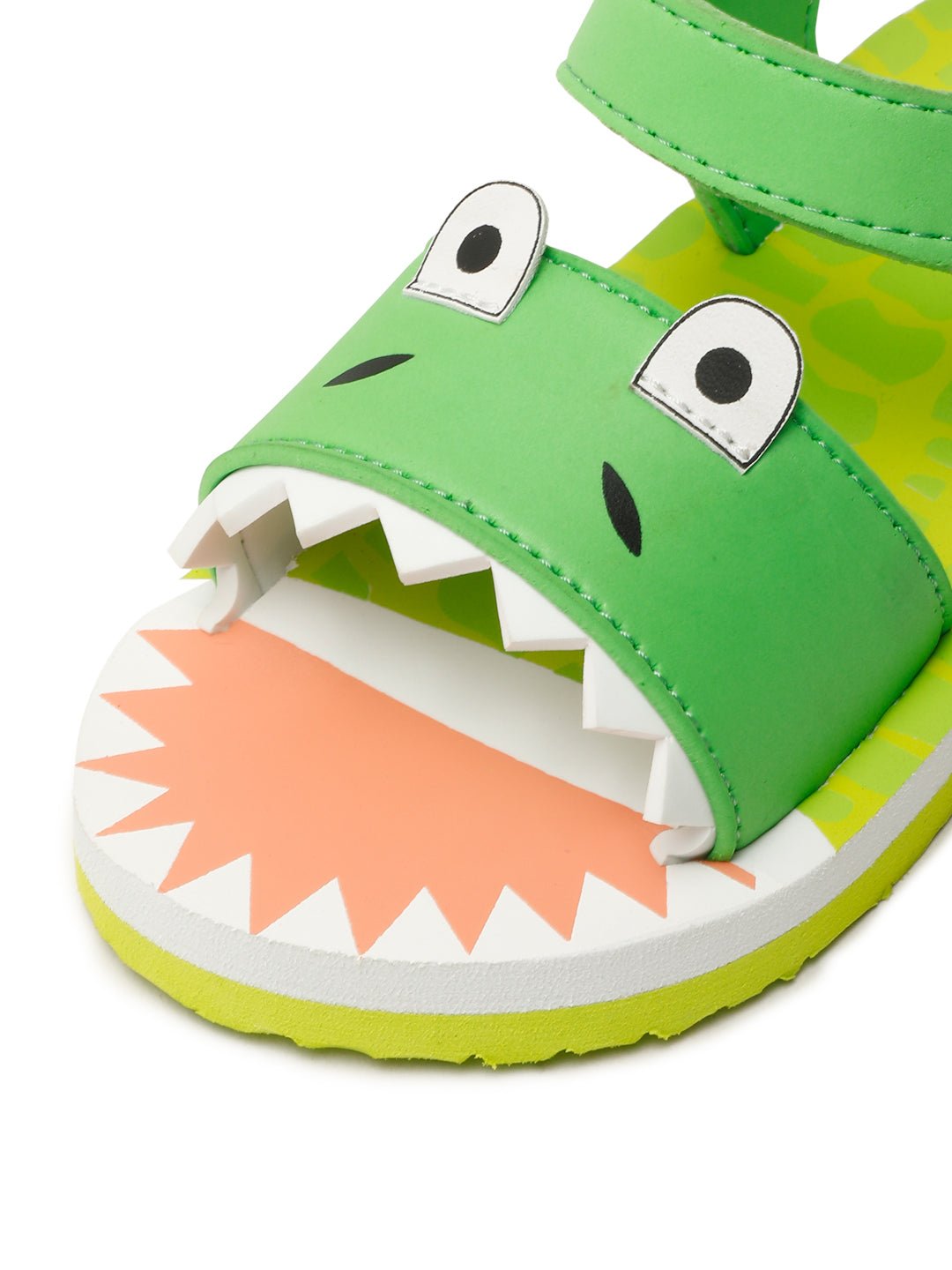 Premium Crocodile Artistic Sandals - Green (Unisex) - Image 2