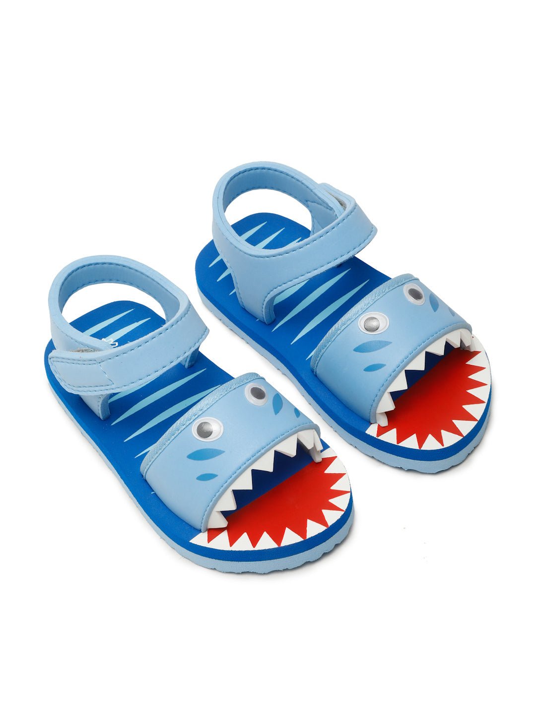 Premium Shark Artistic Sandals - RoyalBlue (Unisex) - Image 3