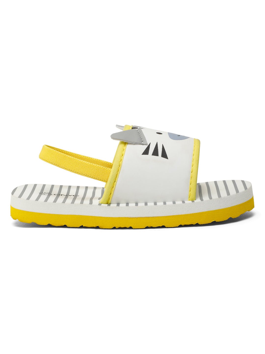 Premium Zebra Artistic Sliders - White (Unisex) - Image 3