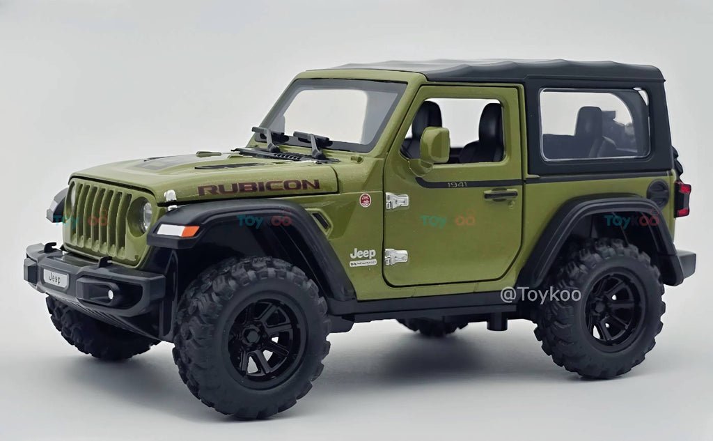 Jeep Wrangler Rubicon 1:24 diecast scale model car - Image 5